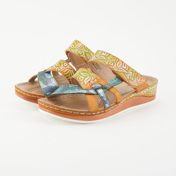 l'artiste by spring step L'Artiste Caiman Slide Sandal