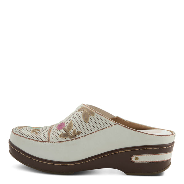 L'artiste By Spring Step L'ARTISTE CHINO-FLOWER CLOGS