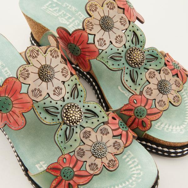 L'artiste By Spring Step L'ARTISTE DAMOUR SLIDE SANDALS