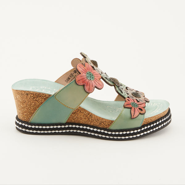 L'artiste By Spring Step L'ARTISTE DAMOUR SLIDE SANDALS