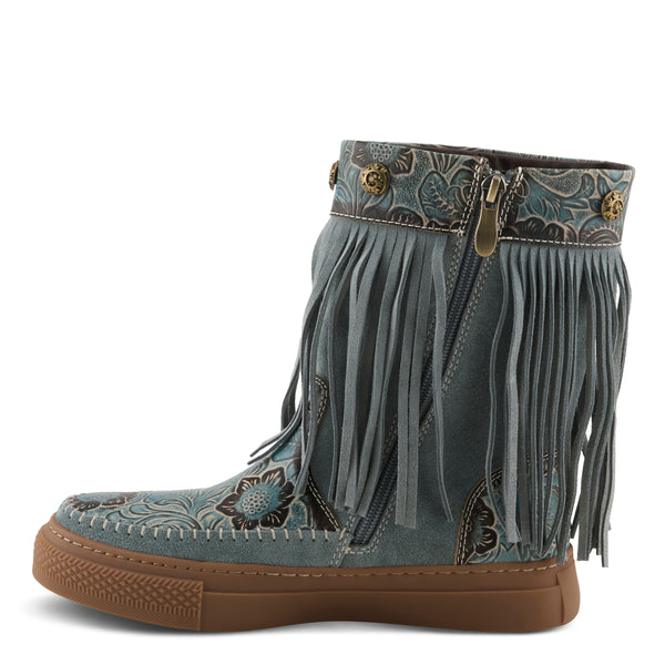L'artiste By Spring Step L'ARTISTE FRINGELY WESTERN MID CALF BOOTIE