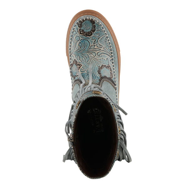 L'artiste By Spring Step L'ARTISTE FRINGELY WESTERN MID CALF BOOTIE
