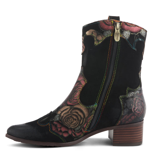 L'artiste By Spring Step L'ARTISTE LADYLUCK-SHINE BOOTIES