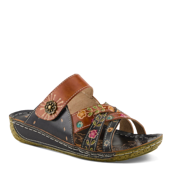 l'artiste by spring step L'ARTISTE LEIGH SLIDE SANDAL