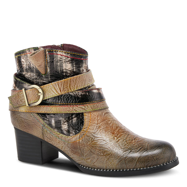 l'artiste by spring step L'ARTISTE ZHAMSHA-SHINE WESTERN BOOTIES
