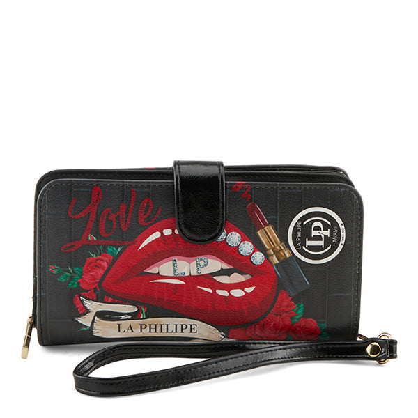 l'artiste by spring step LA PHILIPE LP1004-16 RED LIPS-WALLET 1