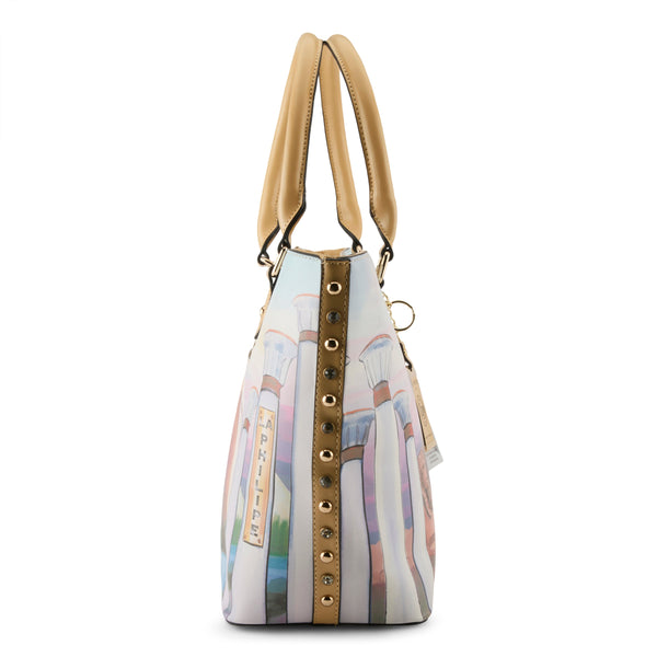 L'artiste By Spring Step LA PHILIPE LP1021-1 EGYPTIAN PARADISE HANDBAG-TOTE