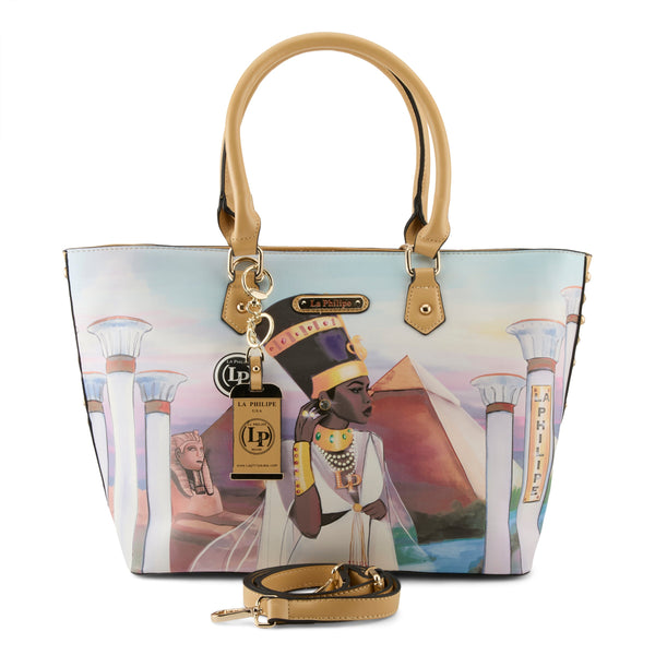 l'artiste by spring step LA PHILIPE LP1021-1 EGYPTIAN PARADISE HANDBAG-TOTE