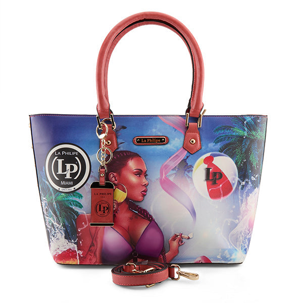 L'artiste By Spring Step LA PHILIPE LP1021-13 MIAMI BEACH HANDBAG-TOTE