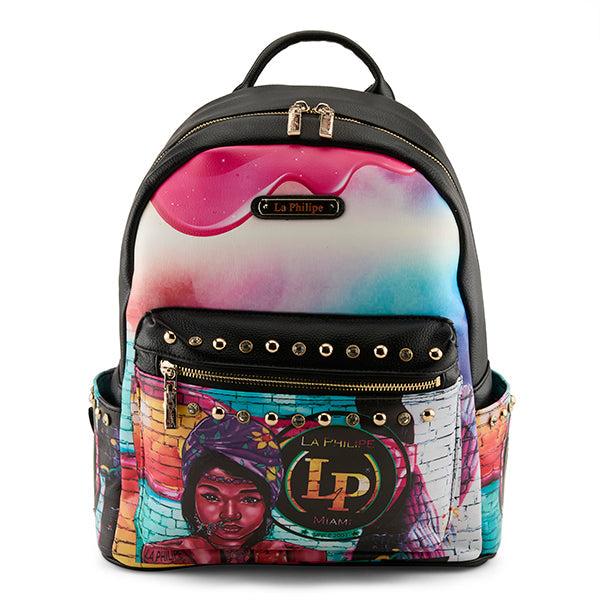 l'artiste by spring step LA PHILIPE LP1024-2A THE WALL ART BACKPACK