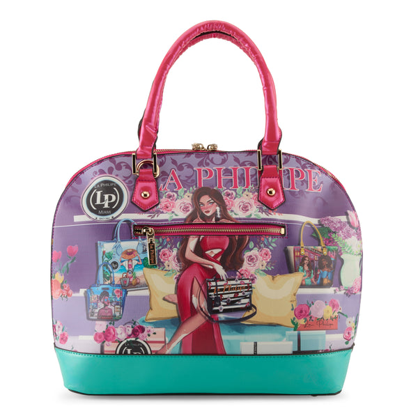 L'artiste By Spring Step LA PHILIPE LP1027-15 BOLD BEAUTY HANDBAG-OVAL