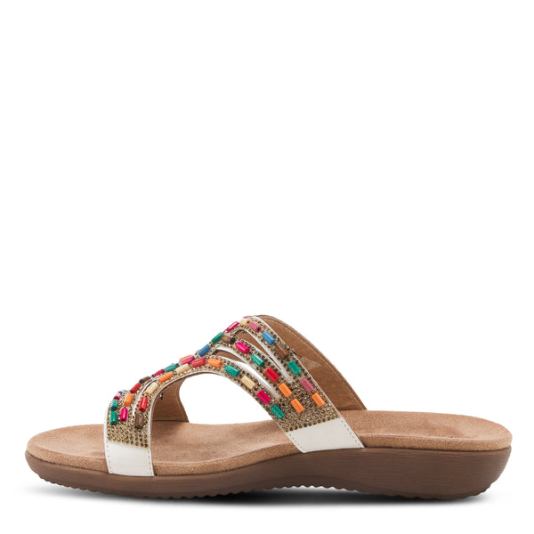 L'artiste By Spring Step PATRIZIA TWIRLING SLIDE SANDALS