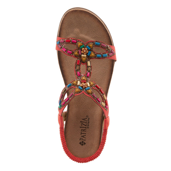 L'artiste By Spring Step PATRIZIA VOLCANIC T-STRAP SANDALS