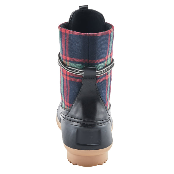 L'artiste By Spring Step SPRING STEP DUCKIE-PLAID BOOT