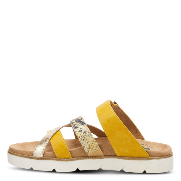 L'artiste By Spring Step SPRING STEP RELIFE FIANNA SLIDE SANDALS