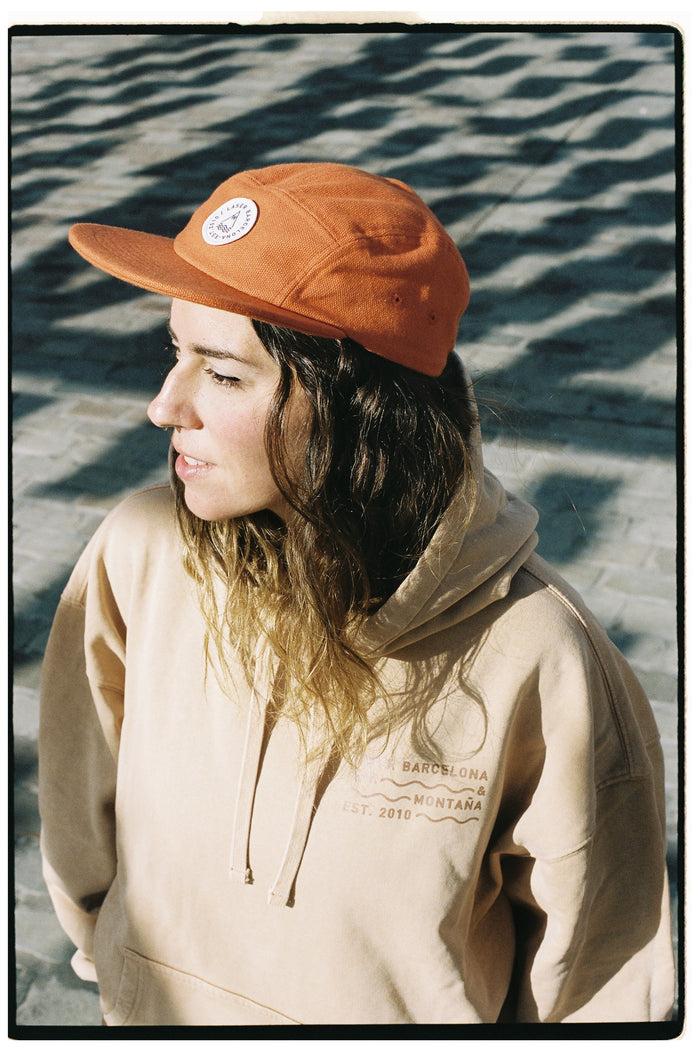 Laser Barcelona BARCELONETA 5 PANEL HAT BURNT ORANGE
