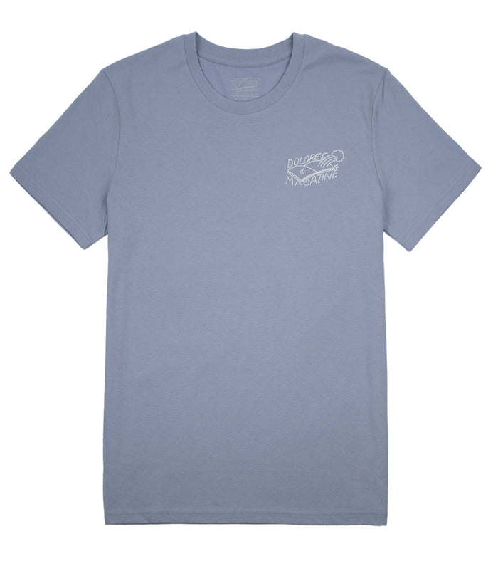 Laser Barcelona DOLORES MAGAZINE X LASER / ALWAYS ON A MISSION TEE SERENE