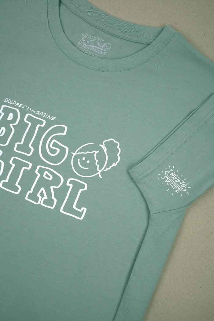 Laser Barcelona DOLORES MAGAZINE X LASER / BIG GIRL TEE ALOE