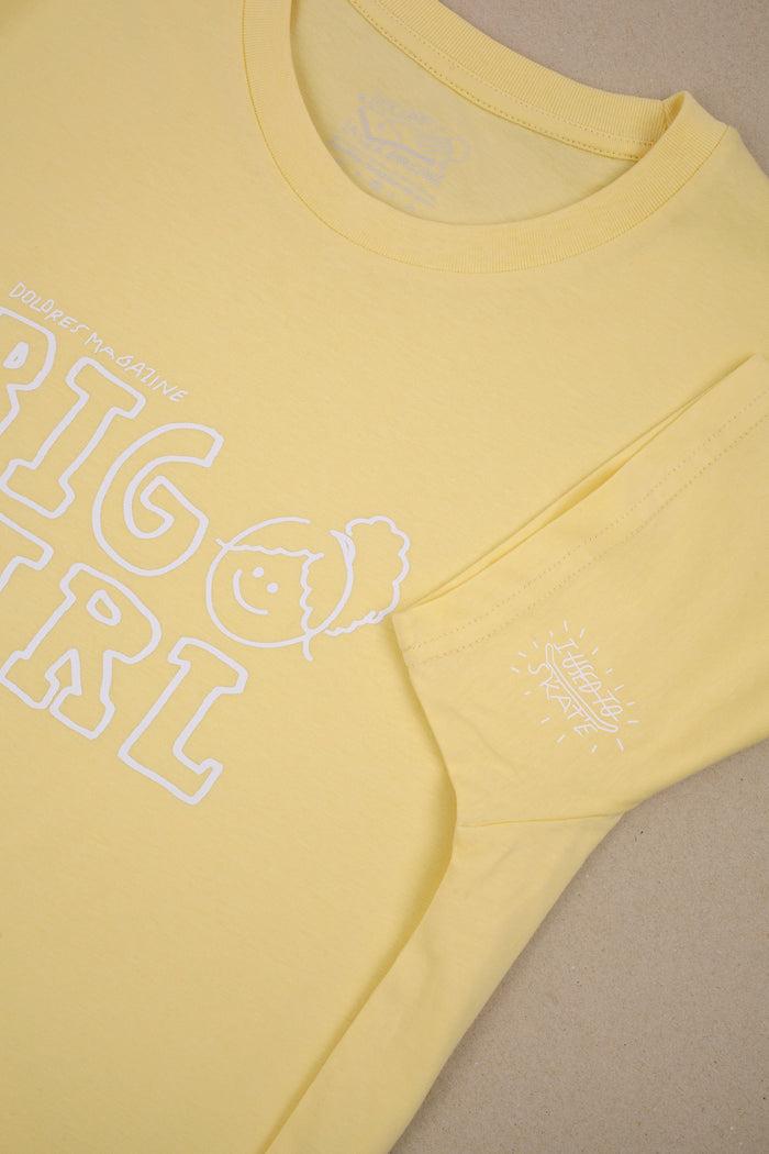 Laser Barcelona DOLORES MAGAZINE X LASER / BIG GIRL TEE BUTTER