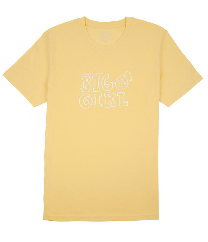 laser barcelona DOLORES MAGAZINE X LASER / BIG GIRL TEE BUTTER