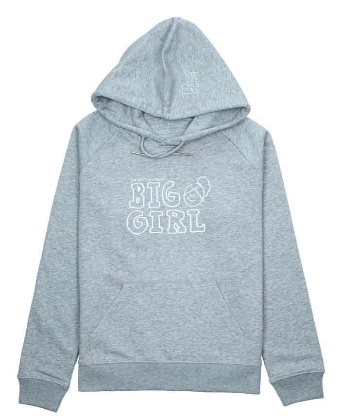 laser barcelona DOLORES X LASER BIG GIRL WMNS HOODIE GREY