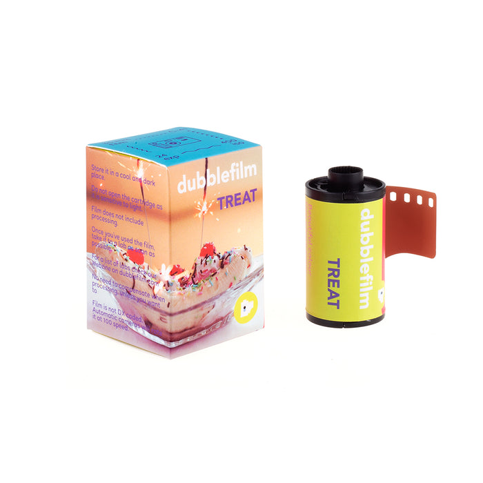 laser barcelona DUBBLEFILM TREAT COLOR FILM 400 ISO