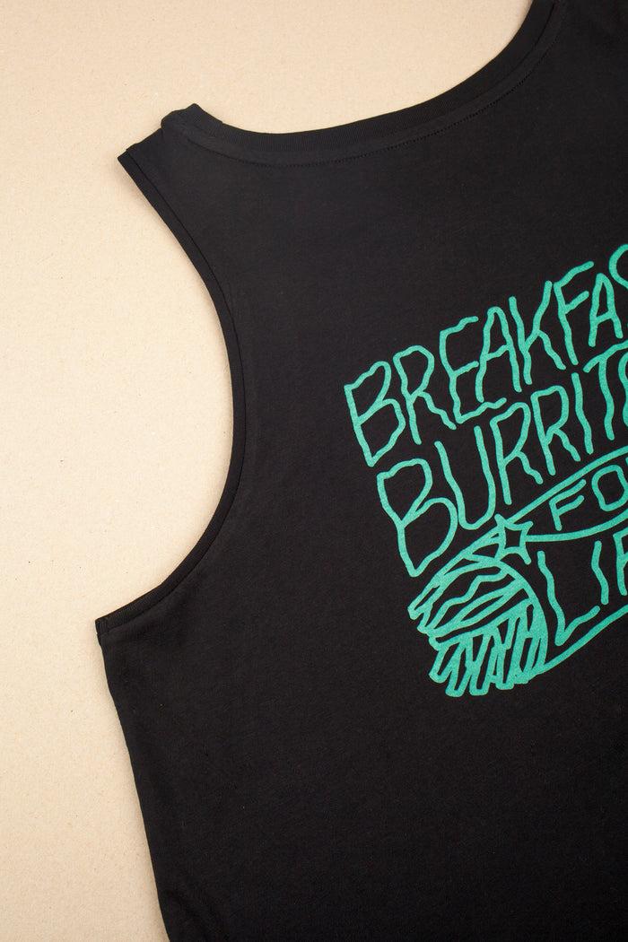 Laser Barcelona LA COMUNA BY LASER TANK TOP / BREAKFAST BURRITOS FOR LIFE