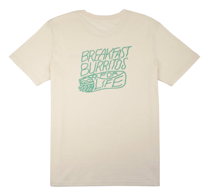 laser barcelona LA COMUNA BY LASER TEE / BREAKFAST BURRITOS FOR LIFE