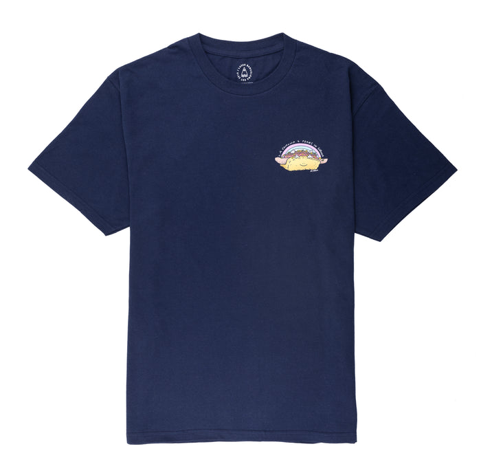 Laser Barcelona LA COMUNA BY LASER TEE / HAPPY DOG NAVY TEE