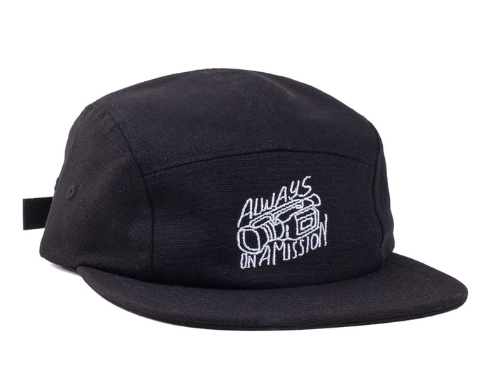 laser barcelona ALWAYS ON A MISSION 5 PANEL HAT