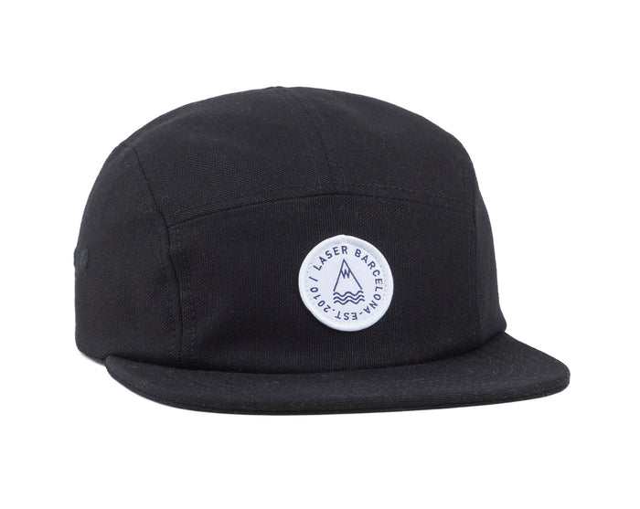 laser barcelona BARCELONETA 5 PANEL HAT BLACK
