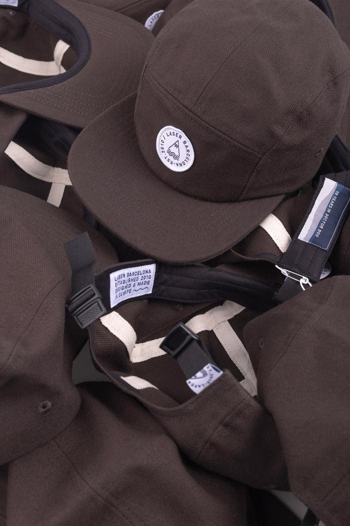 Laser Barcelona BARCELONETA 5 PANEL HAT DARK EARTH
