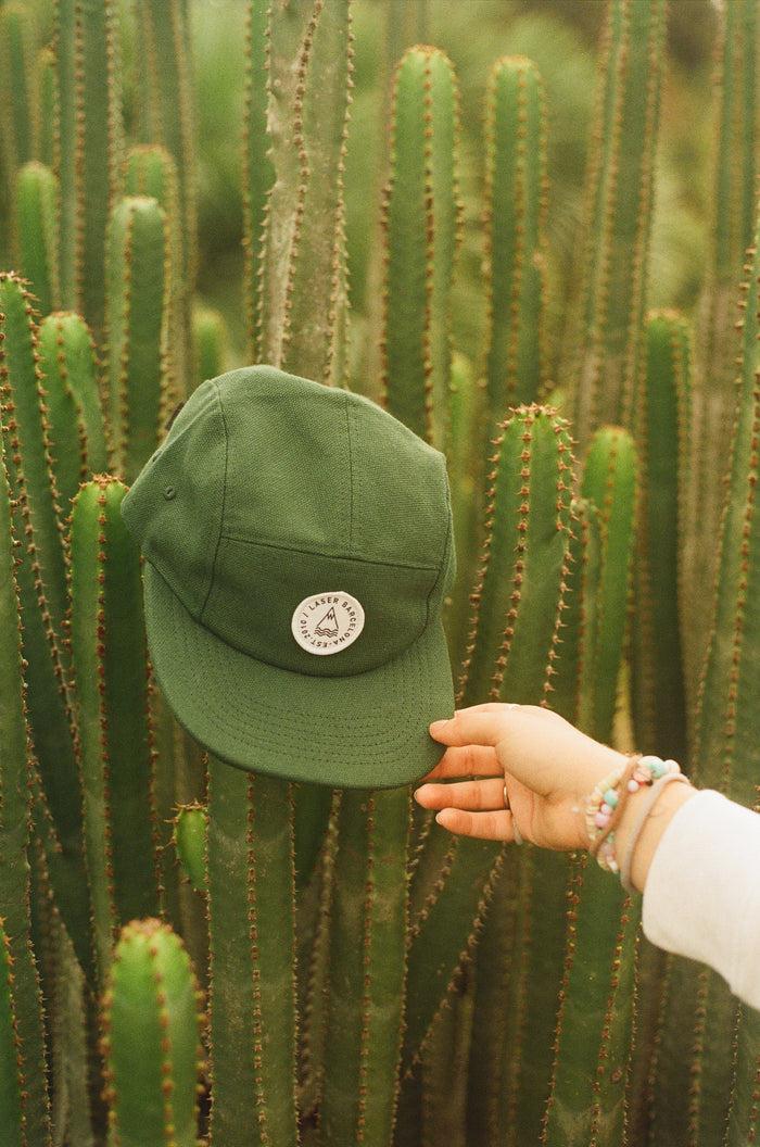 Laser Barcelona BARCELONETA 5 PANEL HAT EVERGREEN
