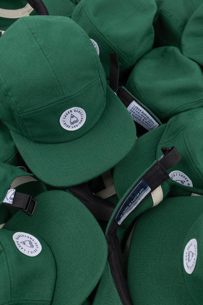 Laser Barcelona BARCELONETA 5 PANEL HAT EVERGREEN
