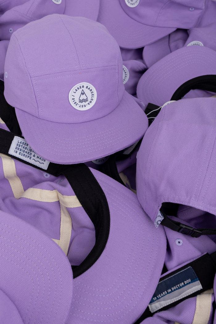 Laser Barcelona BARCELONETA 5 PANEL HAT LAVENDER