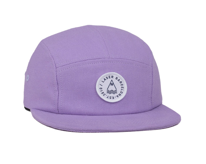 laser barcelona BARCELONETA 5 PANEL HAT LAVENDER