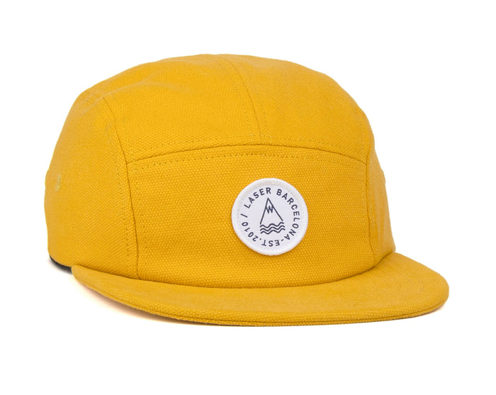 laser barcelona BARCELONETA 5 PANEL HAT SUNFLOWER