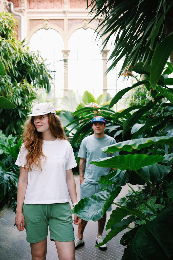 Laser Barcelona BORNE FLEECE SHORTS AGED BASIL