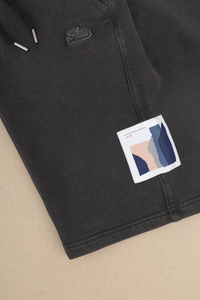 Laser Barcelona BORNE FLEECE SHORTS FADED BLACK