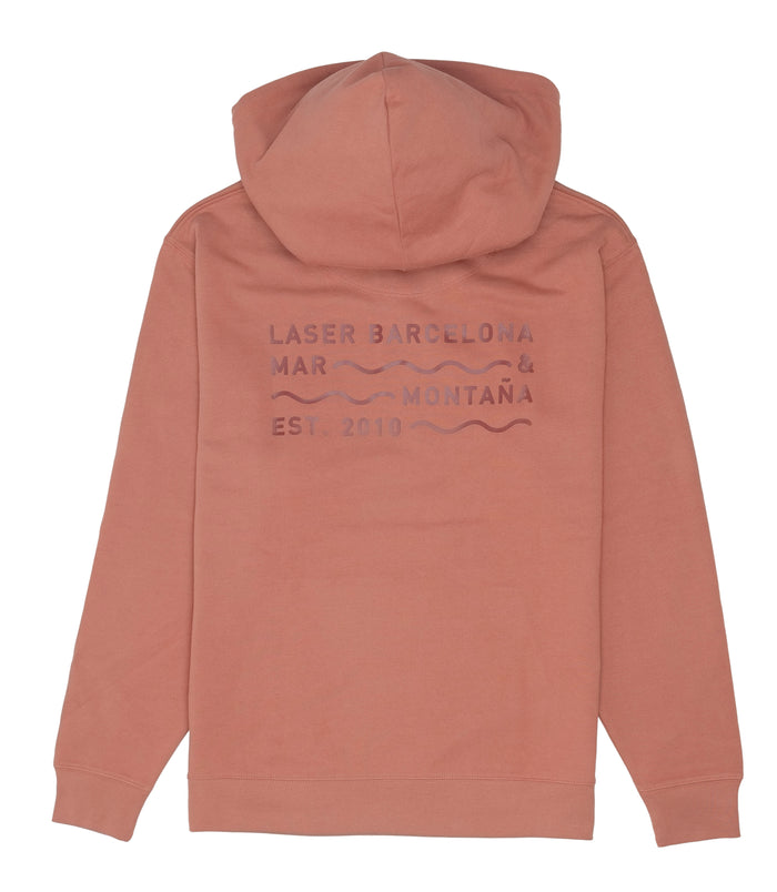 Laser Barcelona BORNE HOODIE CLAY
