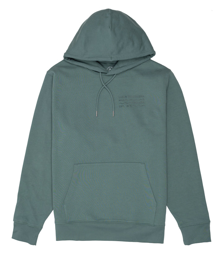 laser barcelona BORNE HOODIE SPRUCE