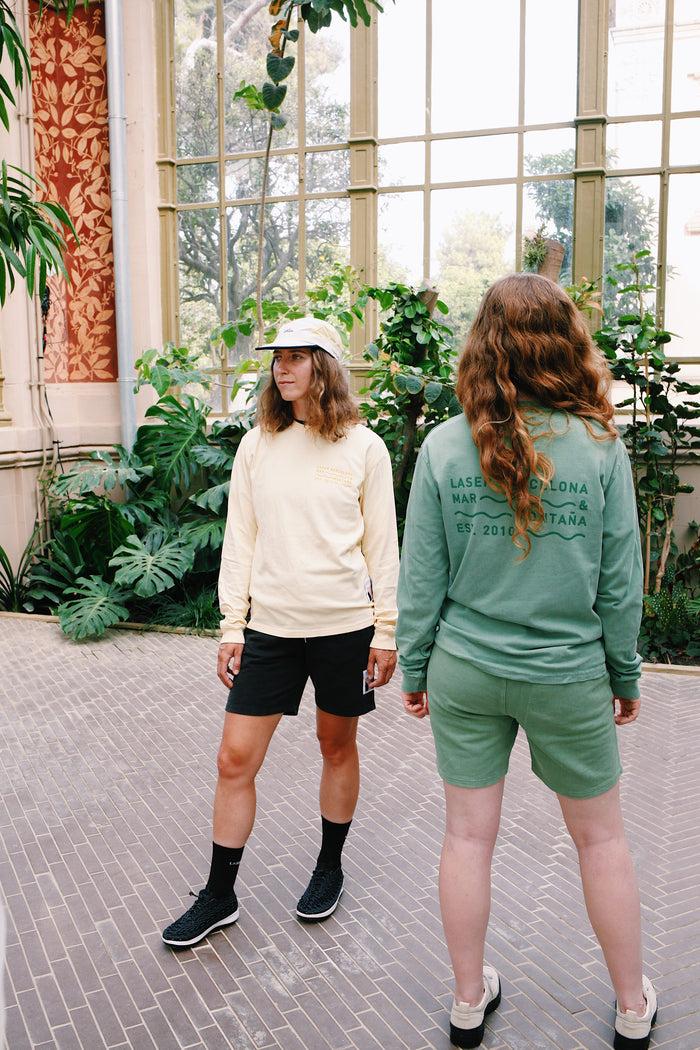 Laser Barcelona BORNE LONGSLEEVE TEE AGED BASIL