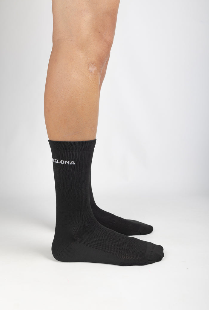 Laser Barcelona BORNE PERFORMANCE SOCKS BLACK