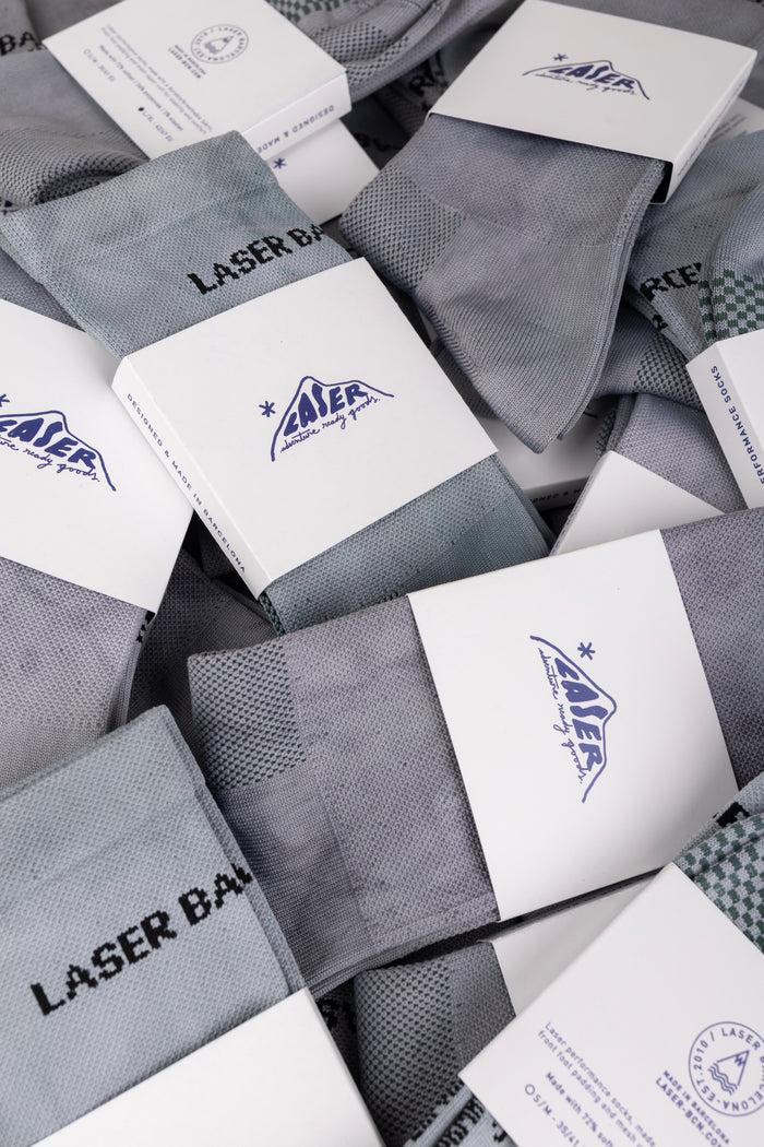 Laser Barcelona BORNE PERFORMANCE SOCKS STONE-DYE