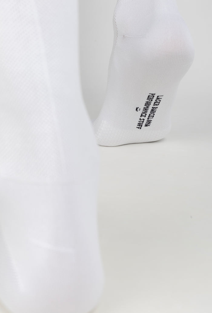 Laser Barcelona BORNE PERFORMANCE SOCKS WHITE