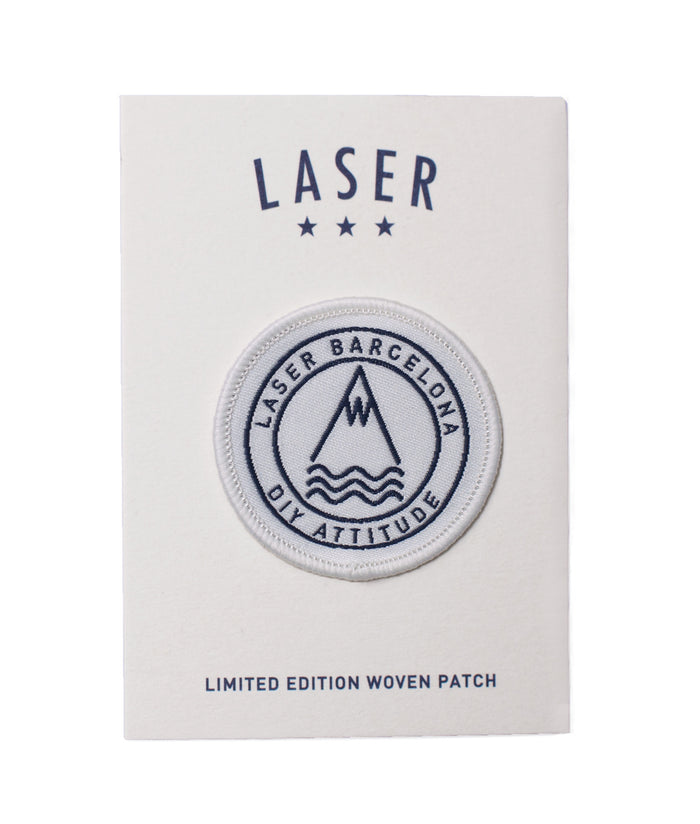 Laser Barcelona DIY LOGO PATCH