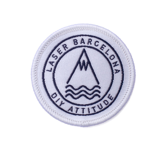 laser barcelona DIY LOGO PATCH