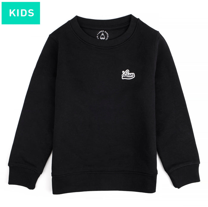 laser barcelona DOCTOR DOU KIDS CREWNECK BLACK