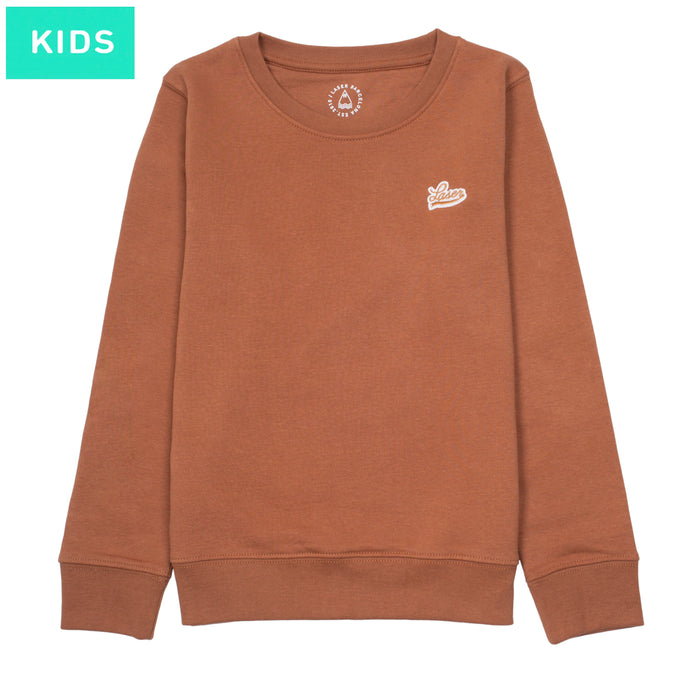 laser barcelona DOCTOR DOU KIDS CREWNECK MOCHA