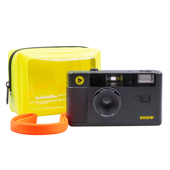 laser barcelona DUBBLEFILM SHOW CAMERA BLACK